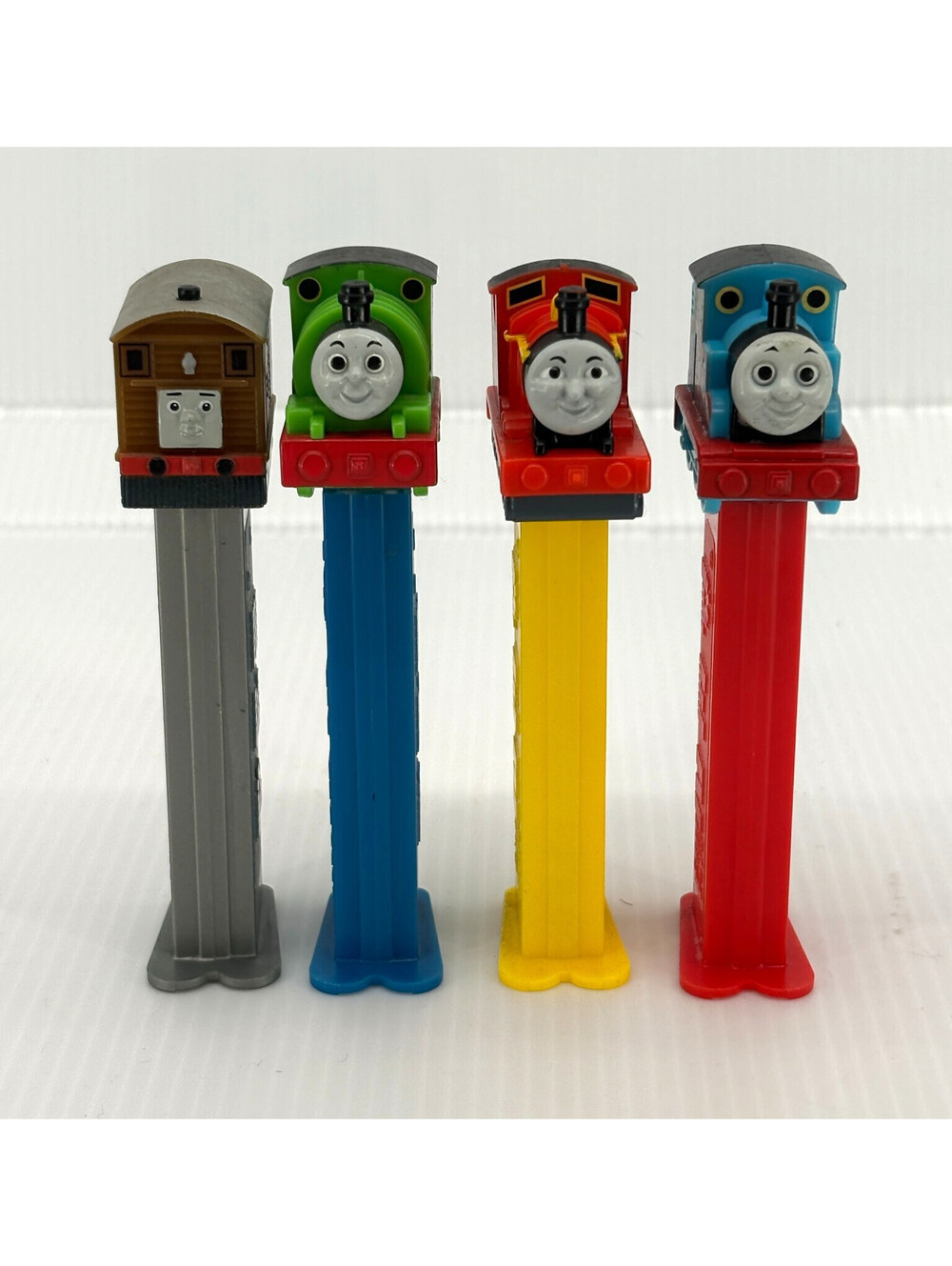 Thomas & Friends PEZ Train Candy Dispenser Lot Of 4 Percy James Toby Thomas